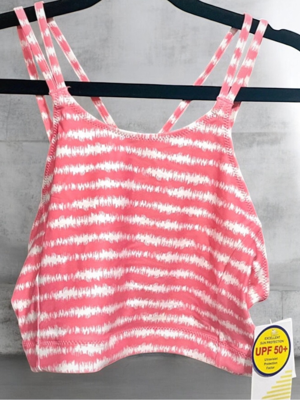 New Girls size 14 Z by Zella pink swimsuit top